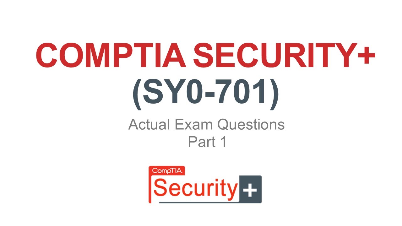 How I Passed the CompTIA SY0-701 Exam on my first try - YouTube