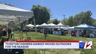 Tiverton Farmer's Market moves back outdoors