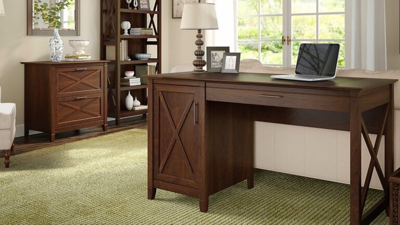 Veda 3 Piece Rectangle Computer Desk Office Set