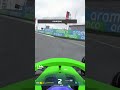 I made a mistake and missed two. ошибся и пропустил сразу двоих. #f1 #racing #game