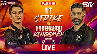 LIVE | NT Strike vs Hyderabad Kingsmen | Match 10 | DXC Arena | Top End T20 Series 2026 | ZP1H