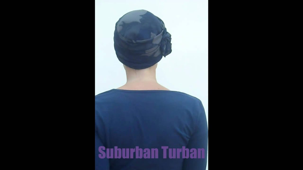 Chic chemo hat for women's hair loss