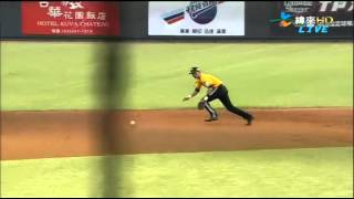 20120701 CPBL 王勝偉 Nice Play