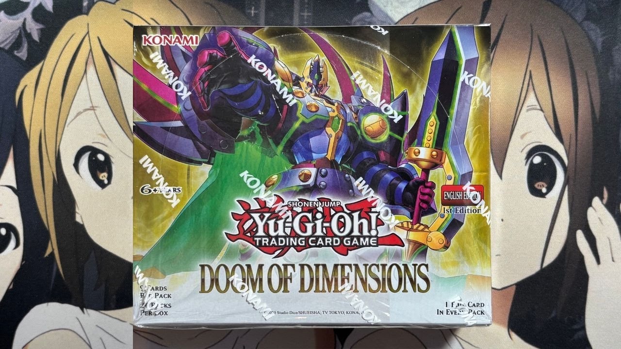 DOOM OF DIMENSIONS　6BOX Opening My Doom of Dimensions Yugioh Booster Box TCG - YouTube