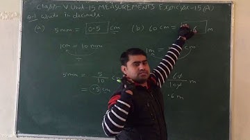 Junior maths class-5 Unit-15 Measurements Ex-15 A complete
