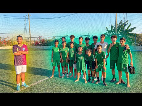 JOGUEI CONTRA 20 JOGADORES DA BASE DE AREADO MG