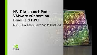 NSX DFW Policy Download to BlueField: VMware vSphere on NVIDIA BlueField DPU