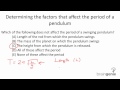 Does Lebgth Of The Oendulun Affect The Number Of Swings