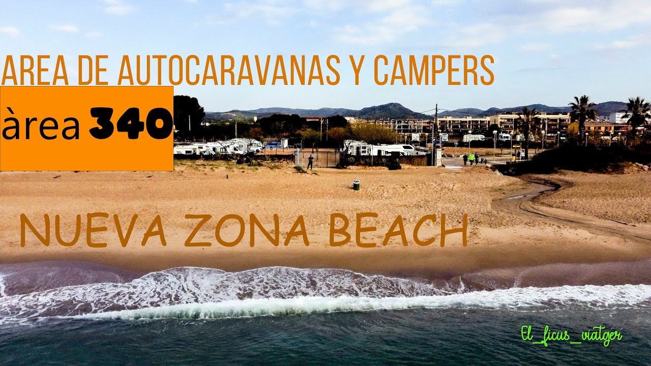 Àrea 340 para autocaravanas y campers - nueva zona Beach