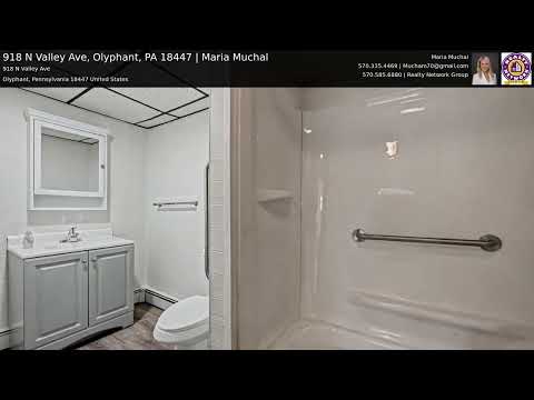 918 N Valley Ave, Olyphant, PA home video tour