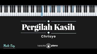 Pergilah Kasih - Chrisye (KARAOKE PIANO - MALE KEY)