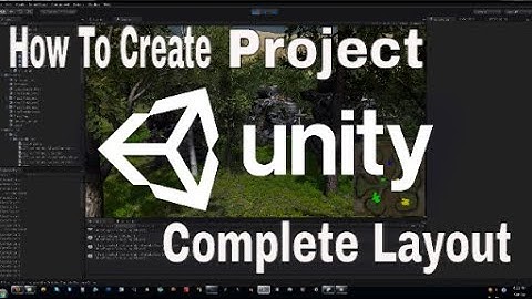 How to Create Project in Unity |  Unity Basic Game Tutorial | Hindi/Urdu | Unity5