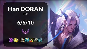 Han Doran Yone vs Maokai TOP - KR MASTER Patch 14.23