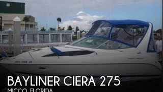 [SOLD] Used 2006 Bayliner Ciera 275 in Micco, Florida