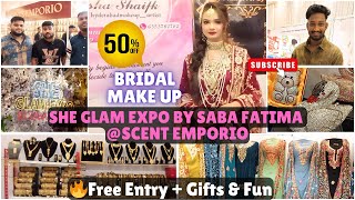🔥Free Entry + Gifts + Fun 💥 She Glam Expo | Gauhar Khan Full Event Vlog 2025 Hyderabad #new #foryou