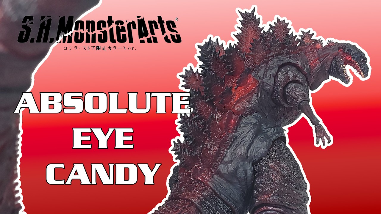 S.H. MonsterArts SHIN GODZILLA [2016]: THE FOURTH NIGHT COMBAT Ver. Godzilla Figure Review!
