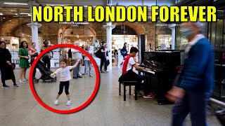 Little Girl Dances to New Arsenal Anthem - The Angel North London Forever | Cole Lam 15 Years Old