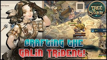 Tree of Savior Re:Build - Crafting a Galin Trident!
