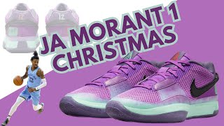 Nike Ja 1  |  Christmas  |  Ja Morant  |  Memphis Grizzlies  |  IN-HAND LOOK  |  Shoe Reviews