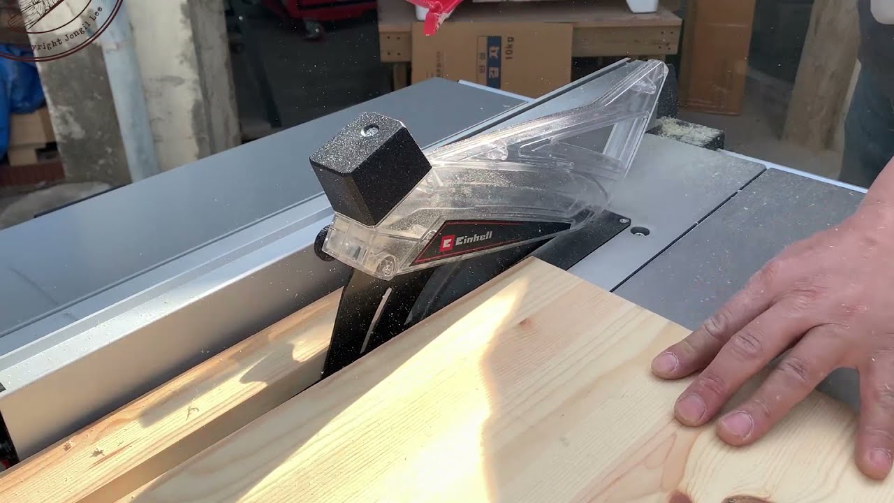 My New Jobsite Table Saw - - Woodworking - Einhell UF Test YouTube 250 Unboxing, TE-CC Cuts / Assembly