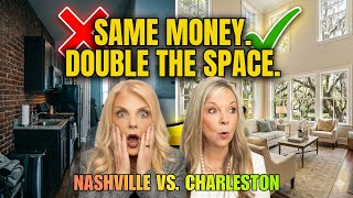 Nashville to Charleston: What $500K Gets You in Real Estate (You'll Be Shocked)