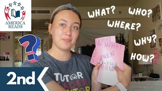 2nd Grade Who, What, Where, When, Why & How | Arizona Academic Standard 2.SL.6