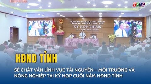 Sẽ chất vấn lĩnh vực tài nguyên – môi trường và nông nghiệp tại kỳ họp cuối năm HĐND tỉnh | THLC