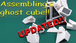 4 easy steps to assemble a ghost cube - updated