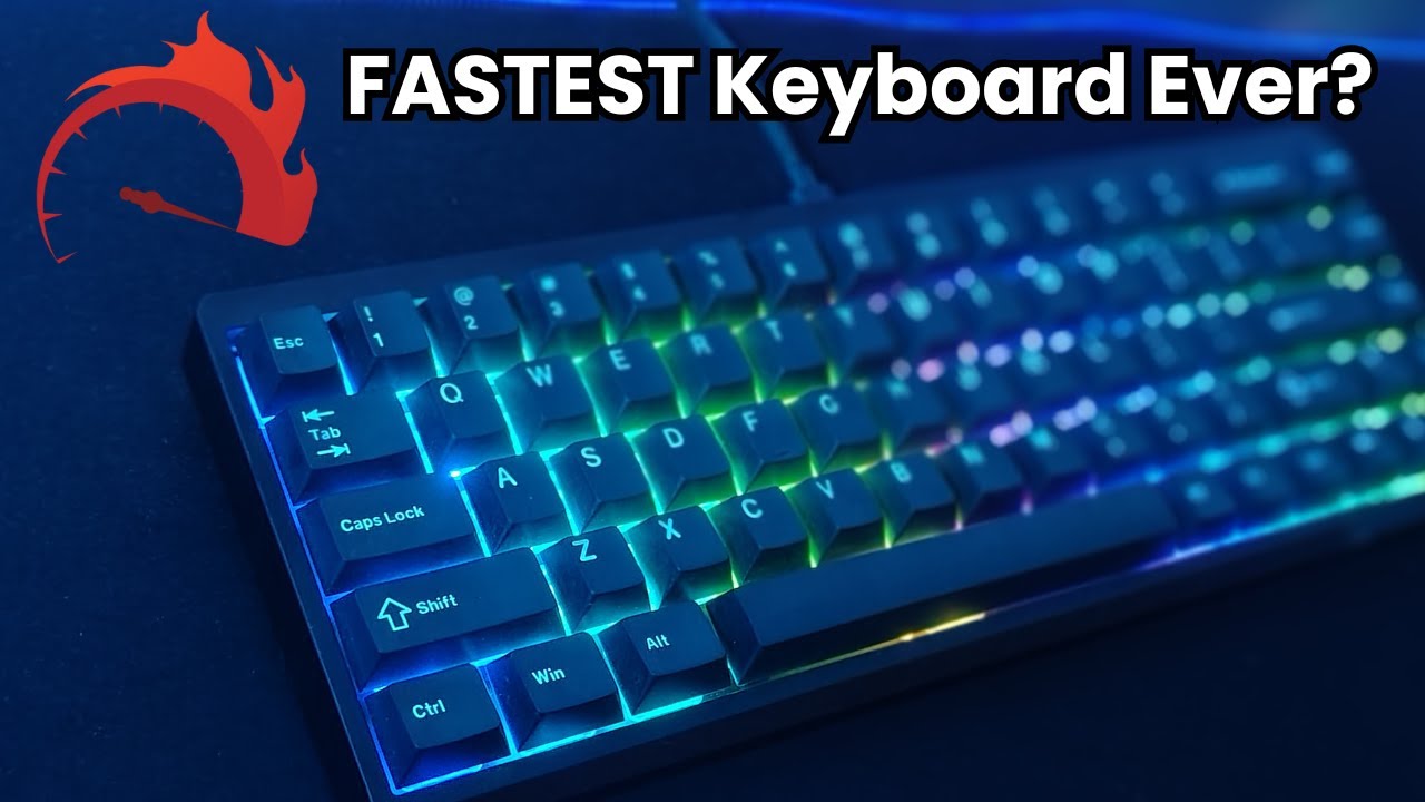 This Keyboard is INSANELY Fast: Epomaker Magforce 68 Review - YouTube