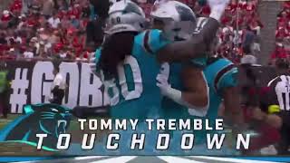 Sam Darnold 17 Yard Touchdown Pass to Tommy Tremble | Panthers vs Buccaneers