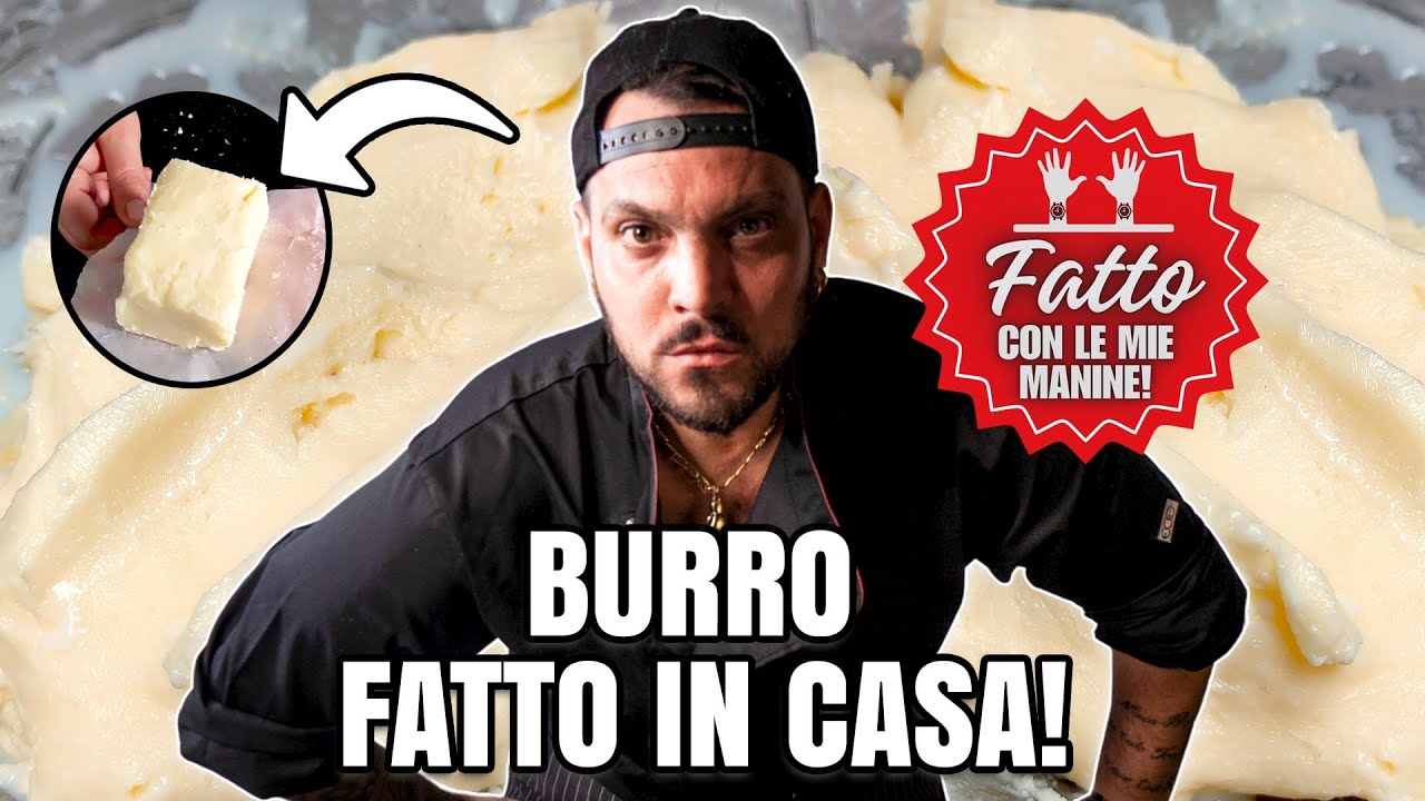 BURRO fatto in casa! Ecco come farlo in pochi minuti!