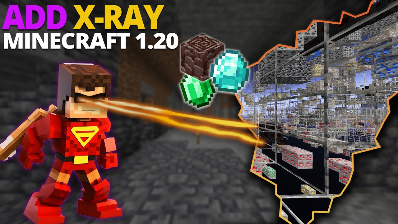 Hack X-Ray Para Minecraft 1.20.1 Indetectavel