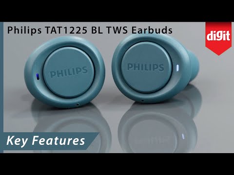 Philips TAT1225 BL TWS Earbuds Key 