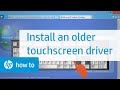 Installing an Older Touchscreen Driver from the Windows Update Catalog | HP Computers | HP