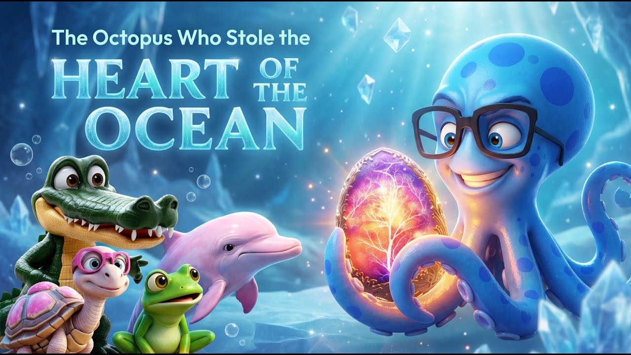The Octopus Who Stole the Heart of the Ocean 🐙🌊 | Magical Ocean Adventure Story for Kids