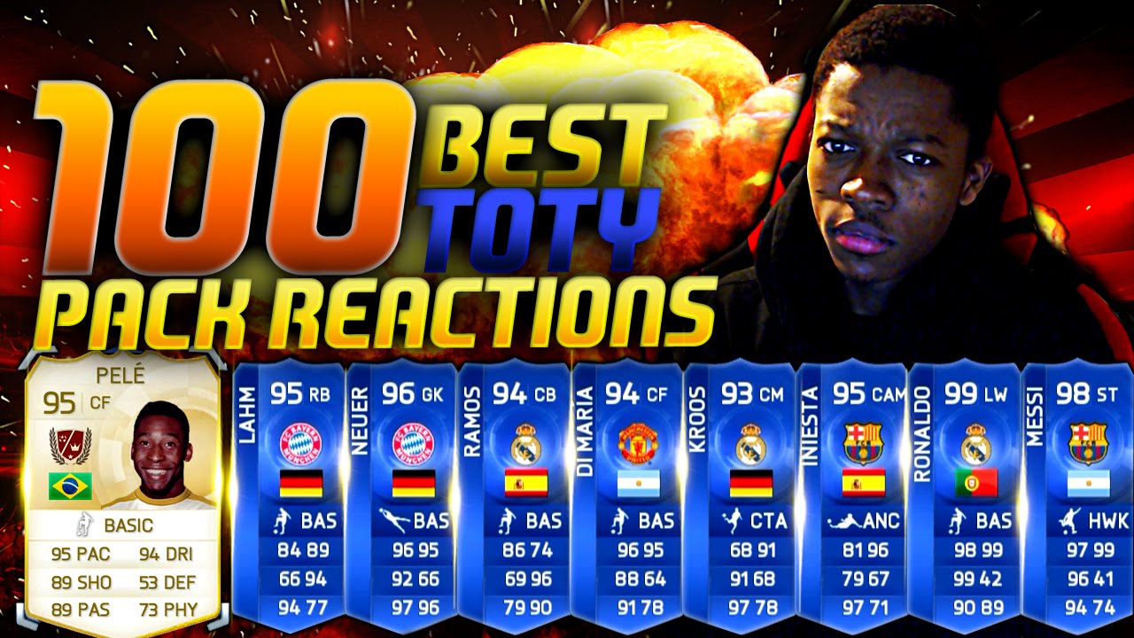 TOP 100 BEST TOTY PACK OPENING REACTIONS EVER - BEST FIFA 15 PACK OPENING REACTION ON THE INTERNET !