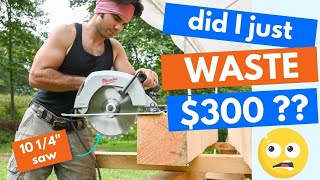 Is it worth it? 🤔 Review of the Milwaukee 10 inch circular saw by Appalachian Wood 1,196 views 9 months ago 4 minutes, 46 seconds