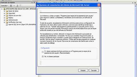 CURSO DE BASE DE DATOS CON SQL SERVER 2005/2008 - VIDEO 05