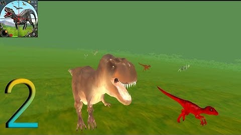 Wild Dinosaur Hunting Gun Game Gameplay Part - 2
