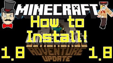 How to Install Minecraft 1.8 TUTORIAL! Keep Your Old Maps & Data!