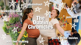 The Dublin Chronicles// ikea bed building, painting, photoshoot