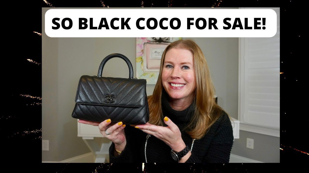 VLOG SALE, CHANEL SO BLACK SMALL COCO HANDLE!