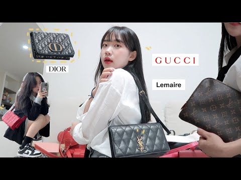 모아온 가방소개와 뽕뽑는 활용법 (feat.ysl/<strong>gucci</strong>/acne/zara)