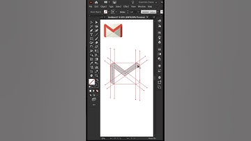 email/Gmail icon designing - Adobe illustrator