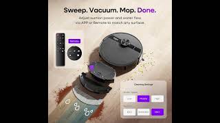 MONSGA Robot Vacuum and Mop Combo 7000Pa LiDAR Navigation – Smart Cleaning for Hard Floors &amp; Carpets