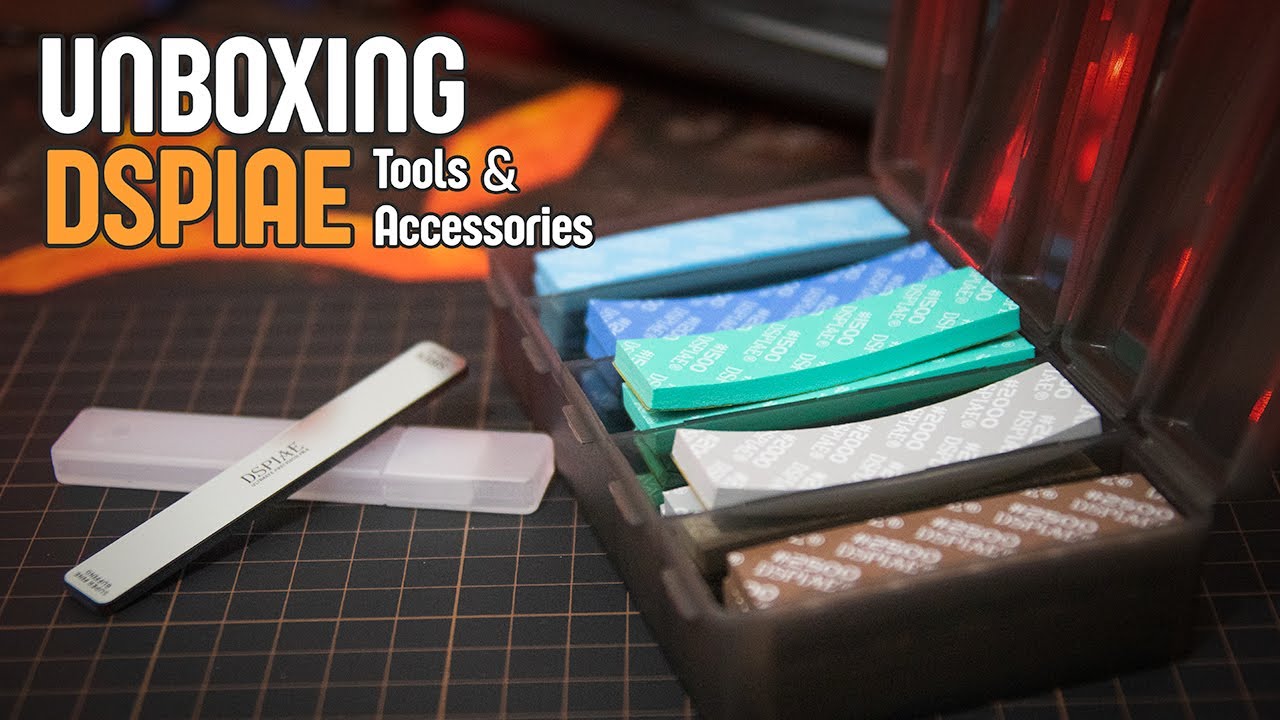 UNBOXING DSPIAE ESSENTIALS | GunPla Builder Tools & Accessories