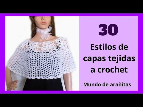 30 estilos de tejidas crochet 2019 -