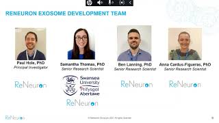 The Role of ReNeuron in the RISE project by Dr Paul Hole