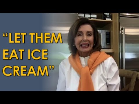 Let Them Eat Ice Cream Devastating Ad About Nancy Pelosi Goes Viral Youtube