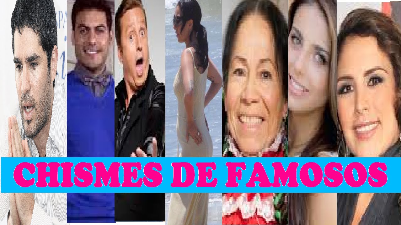 10 CHISMES DE FAMOSOS!! Recientes, noticias, 2015, información YouTube